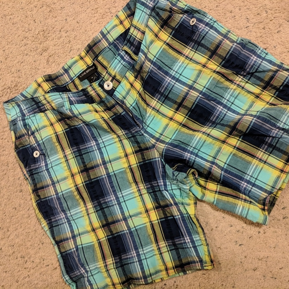 Plaid shorts